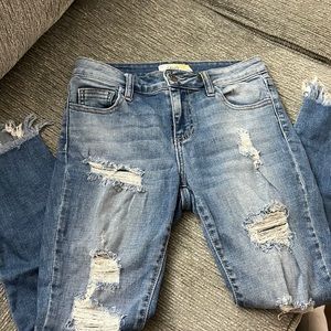 Size 3 ripped/distressed Cello jeans